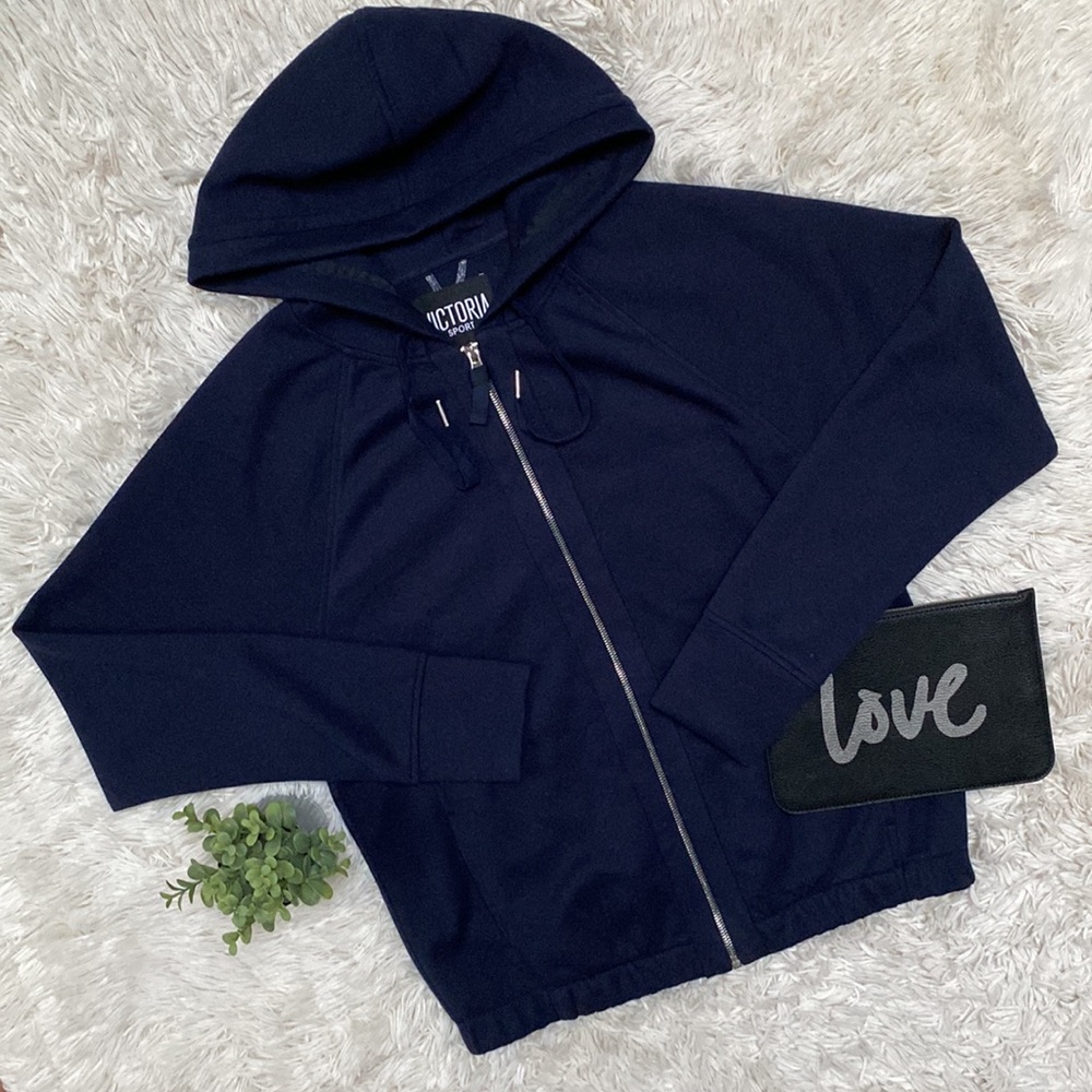 Victoria’s Secret Sport Full Zip Hoodie 💗 Navy